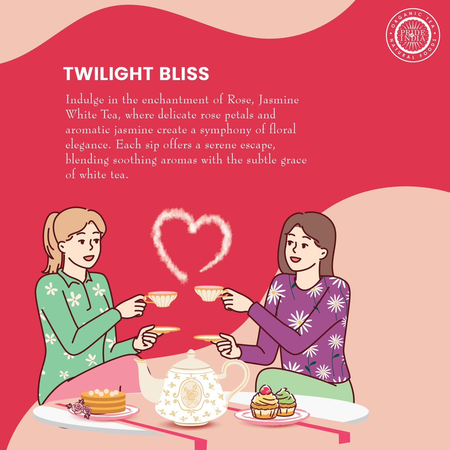 Jasmine Rose - Floral White Tea Bags