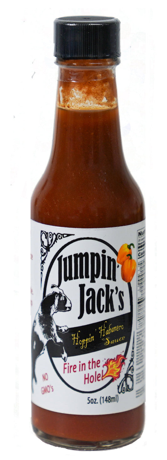 Jumpin' Jack's Hoppin' Habanero Hot Sauce